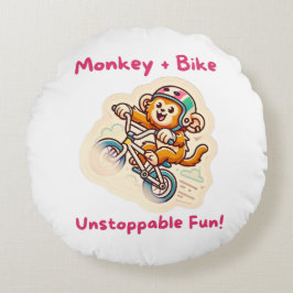 Almofada Redonda estilo de desenho animado