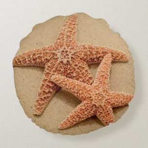 Almofada Redonda Estrela do mar de dois açúcares