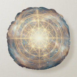 Almofada Redonda Ethereal Vision – Beyond Reality.