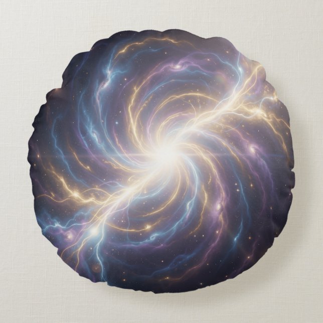 Almofada Redonda Ethereal Vision – Beyond Reality58 (Frente)
