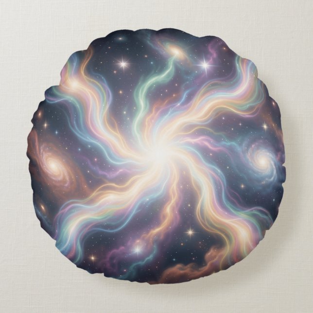 Almofada Redonda Ethereal Vision – Beyond Reality.86 (Frente)
