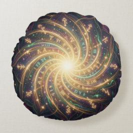 Almofada Redonda Ethereal Vision – Beyond Reality.91
