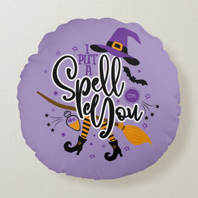 Almofada Redonda Eu Coloquei Um Espelho Em Você (Frente)