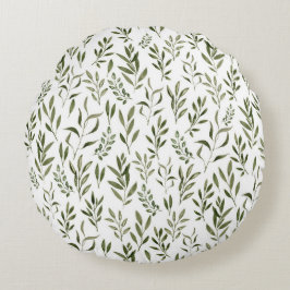 Almofada Redonda Eucalyptus Greenery deixa padrão