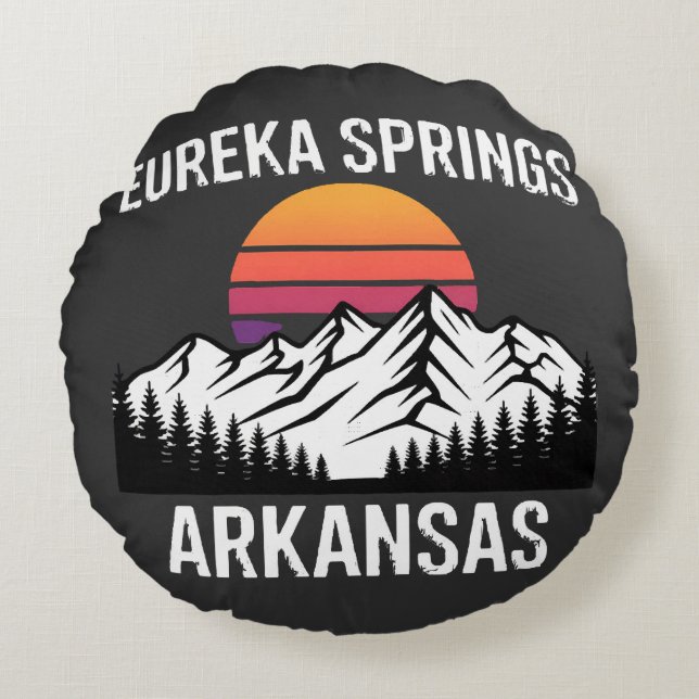 Almofada Redonda Eureka Springs (Frente)