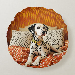 Almofada Redonda Fantasy Cuja Polka Dot