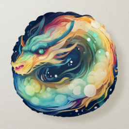Almofada Redonda Fantasy Dragon Dream Animal 14