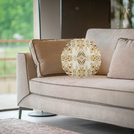 Almofada Redonda Farmhouse Floral