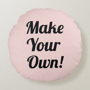 Almofada Redonda Fazer uma impressão personalizada