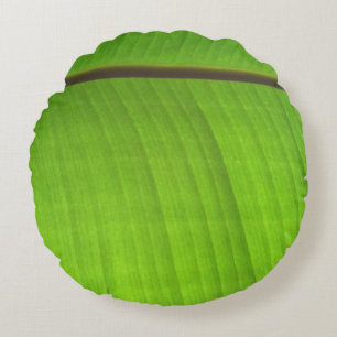 Almofada Redonda Fecho de Banana Leaf