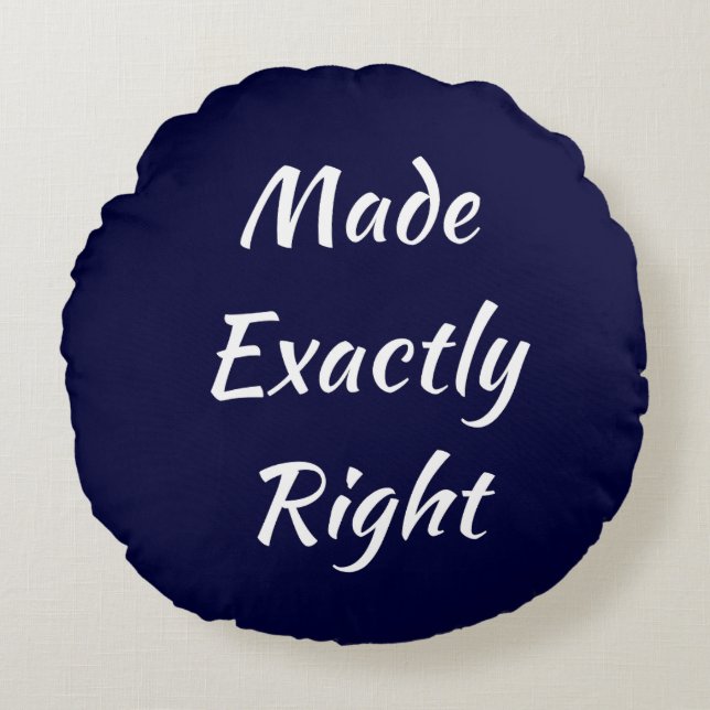 Almofada Redonda Feito exatamente o Travesseiro redondo (Frente)