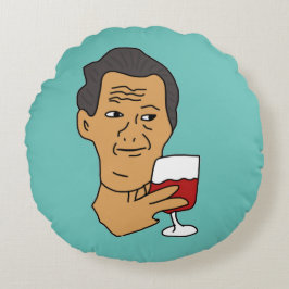 Almofada Redonda felicidades