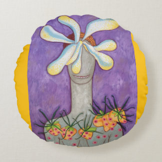 Almofada Redonda feliz