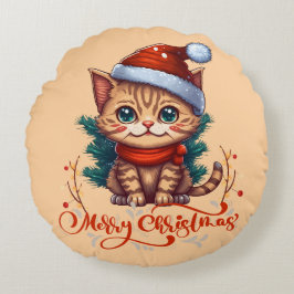 Almofada Redonda Feliz Natal