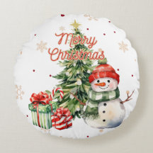 Feliz Natal Árvore Snowman e Presentes