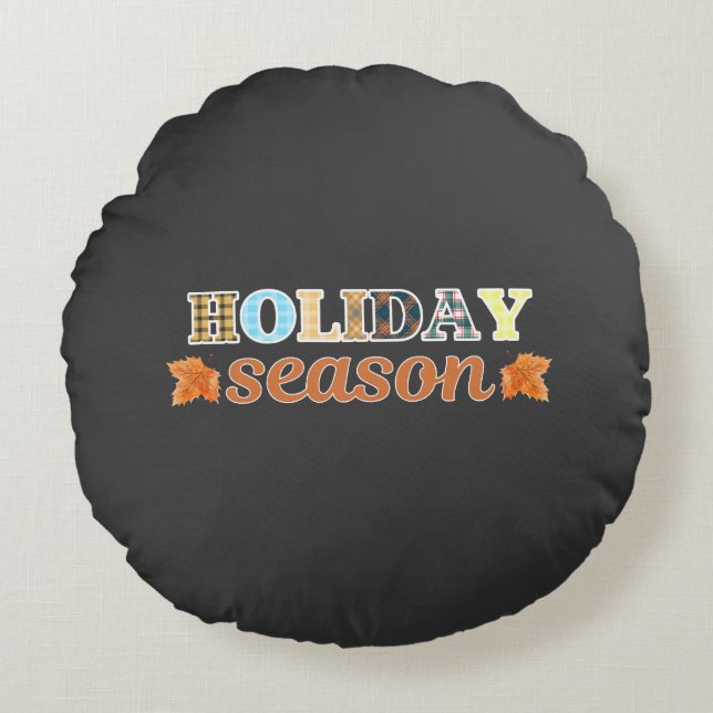 Almofada Redonda Feriado (Frente)