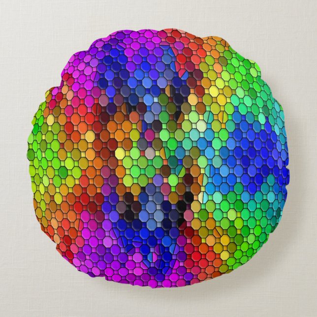 Almofada Redonda Festividades... (Frente)