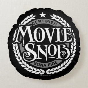 Almofada Redonda Filme Snob - amante de filmes engraçados