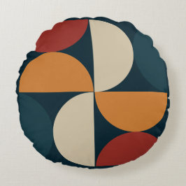 Almofada Redonda Firefly de cobre moderno do século médio