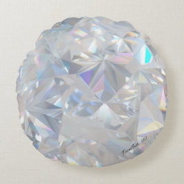 Almofada Redonda Flex de Diamante Suave