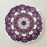 Flor Magenta Decorativo Mandala
