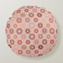 Almofada Redonda Flores Ogee Boho