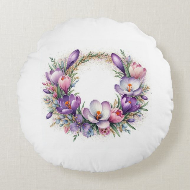 Almofada Redonda flower cushion (Frente)