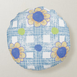 Almofada Redonda Flower pillow