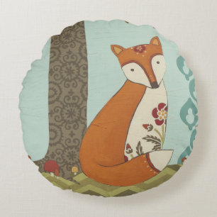 Almofada Redonda Forest Whimsy III