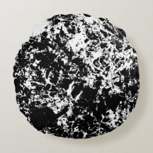 Formação de gelo Abstrato a preto e branco