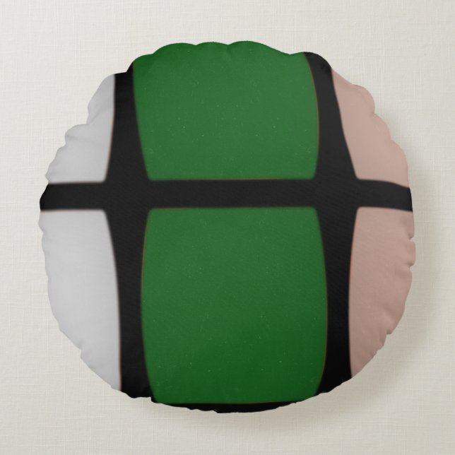 Almofada Redonda Formas Travesseiro redondo (Frente)