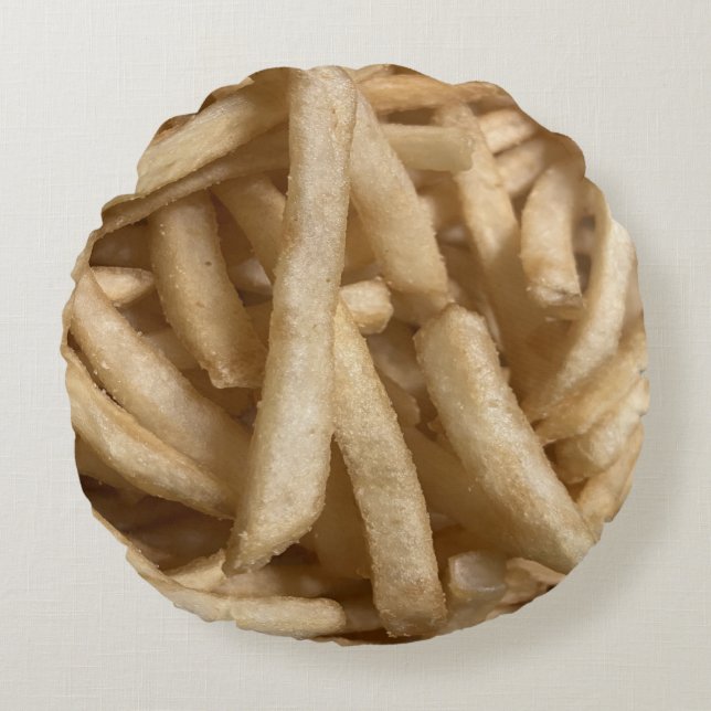 Almofada Redonda Fries franceses (Frente)