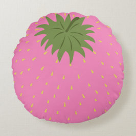 Almofada Redonda Fruta Strawberry