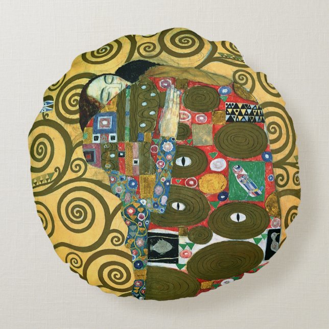 Almofada Redonda Fulfillment também conhecido como o Embraço de Gus (Verso)