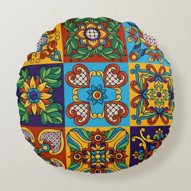 Almofada Redonda Fun Decor Round Pillow (Frente)