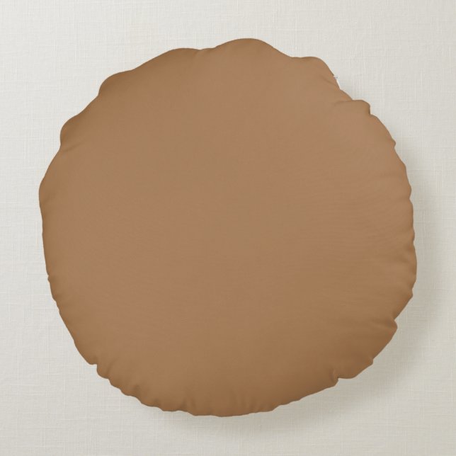 Almofada Redonda Fundo Rosa Poeira Macio – Casamento (Verso)