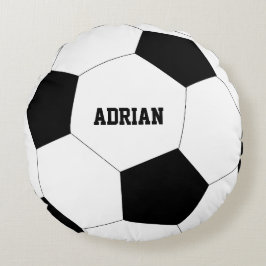 Almofada Redonda Futebol de bola de futebol personalizado