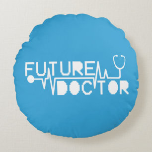 Almofada Redonda Futuro médico medicina Estetoscópio