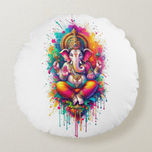 Almofada Redonda Ganesha 2