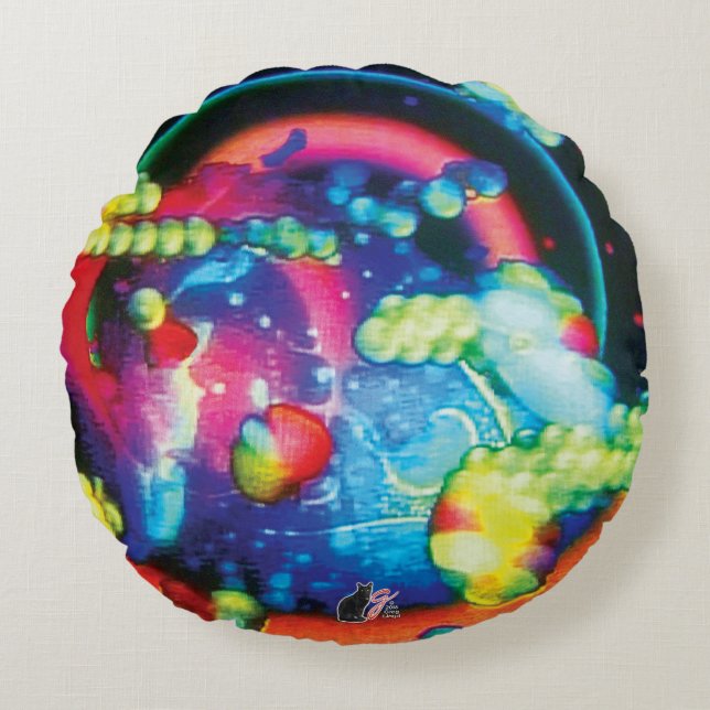 Almofada Redonda Gentle Gyre (Frente)