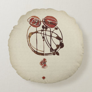 Almofada Redonda Glasgow Rose