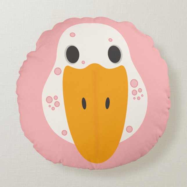 Almofada Redonda Goose With Pimples Pillow (Frente)