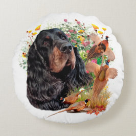 Almofada Redonda Gordon Setter 