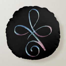 Almofada Redonda Gradient Unconditional Love