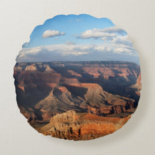 Almofada Redonda Grand Canyon visto da borda sul na arizona