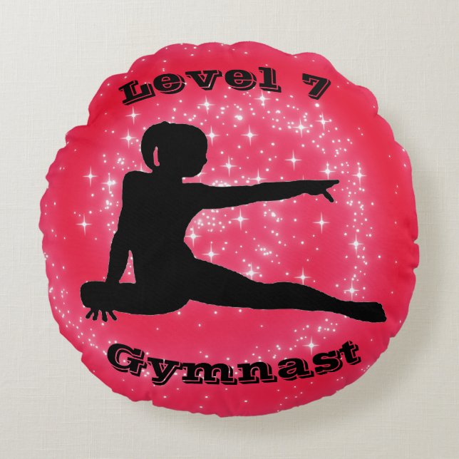 Almofada Redonda Gymnast Nível 7 (Frente)