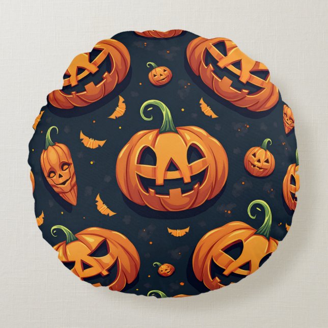 Almofada Redonda Halloween Cushion (Frente)