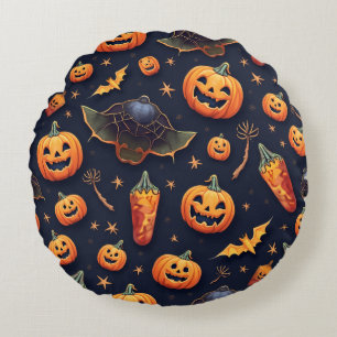 Almofada Redonda Halloween Cushions & Poufs