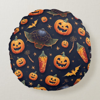 Almofada Redonda Halloween Cushions & Poufs