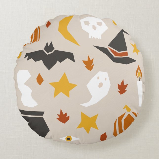 Almofada Redonda Halloween Round Pillow (Frente)